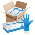 500pcs Heavy-Duty Blue Nitrile Gloves -,, Powder-Free - Latex & Powder-Free, for Industrial, Salon, Laboratory, Kitchen, Cleaning - Bulk Value Pack (S\u002FM\u002FL\u002FXL) - Compatible with Glove Machines, Salon Supplies, Professional Workwear, Reinf...
