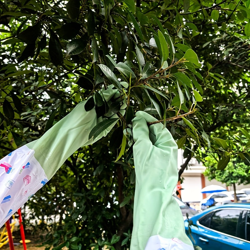 Long, Thornless, Breathable, Durable and Adjustable Garden Gloves, Suitable for Garden Work, Pruning, Weeding, Household Cleaning, Washing and Sweeping - Machine Washable, Garden Tools, Household Tools