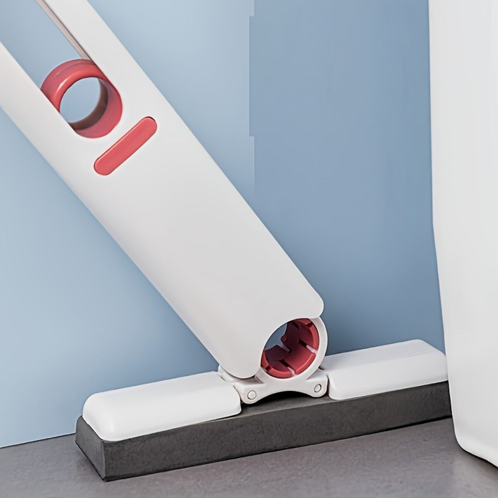 3pcs\u002F 1 set of mini mops with self squeezing mechanism - portable white synthetic fiber cleaning tool, suitable for home, living room, bedroom, furniture and window cleaning, window cleaning tool